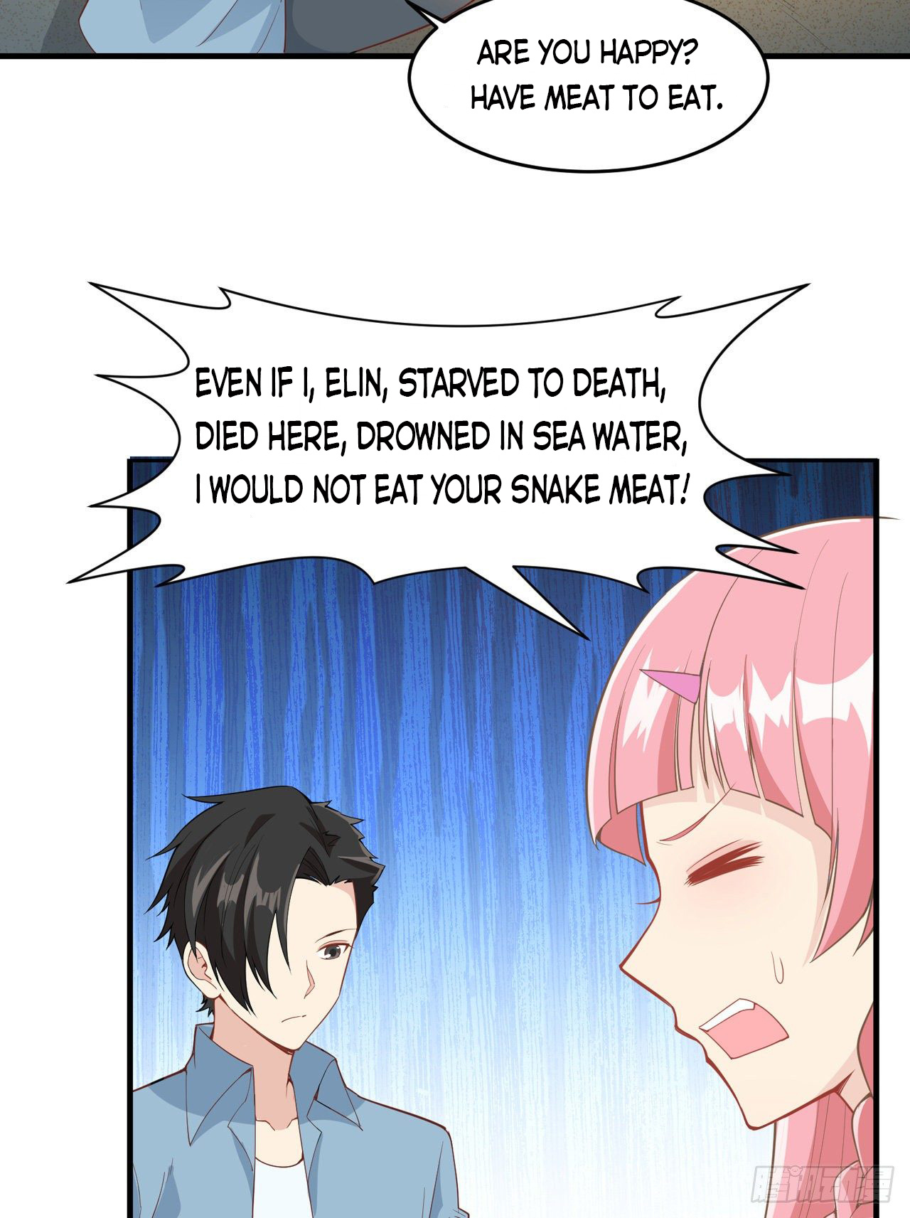Survive on a deserted island with beautiful girls chapter 3 - page 9