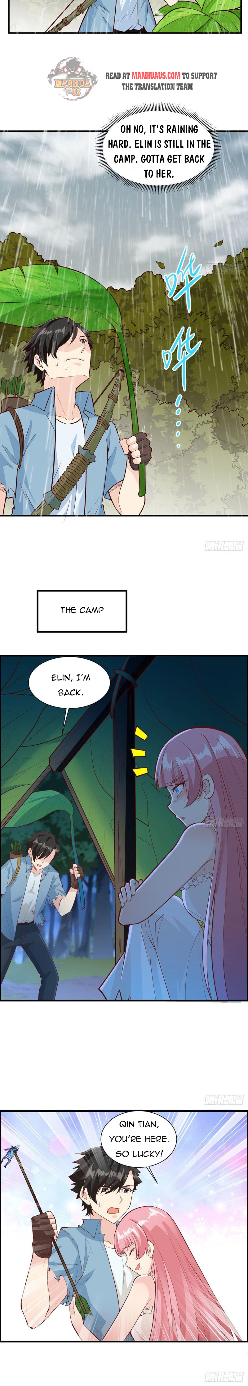 Survive on a deserted island with beautiful girls chapter 32 - page 3