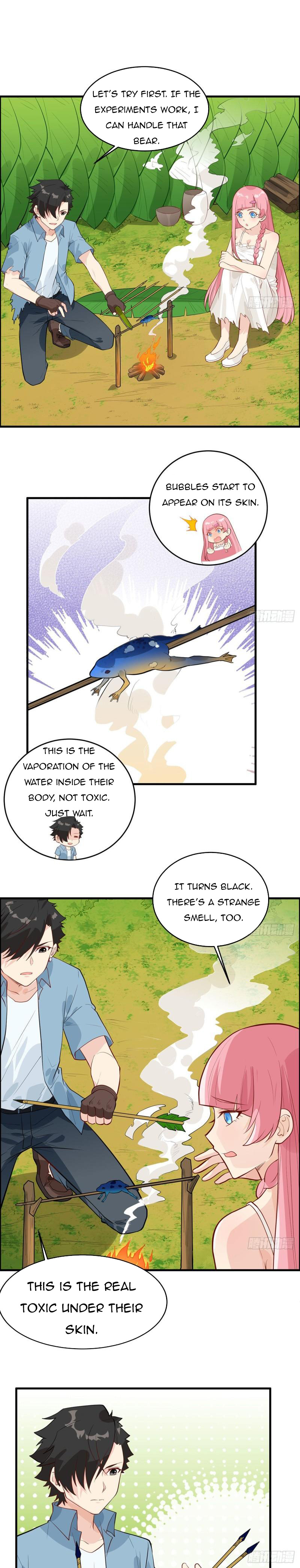Survive on a deserted island with beautiful girls chapter 32 - page 6