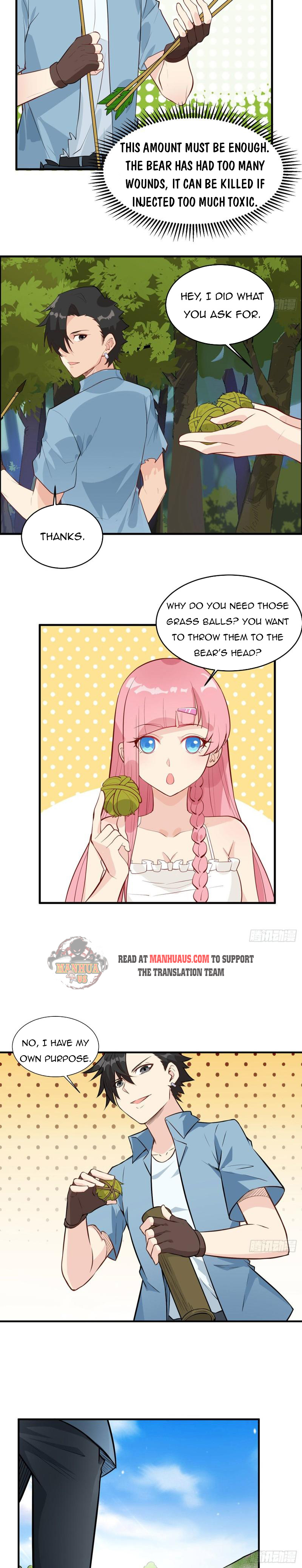 Survive on a deserted island with beautiful girls chapter 32 - page 7