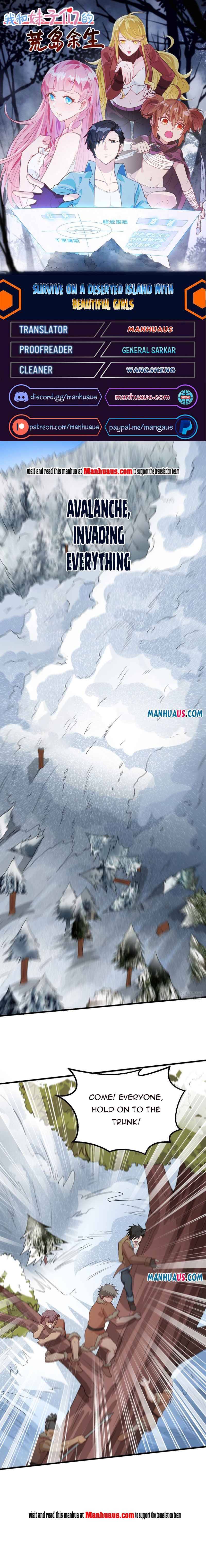 Survive on a deserted island with beautiful girls chapter 114 - page 1
