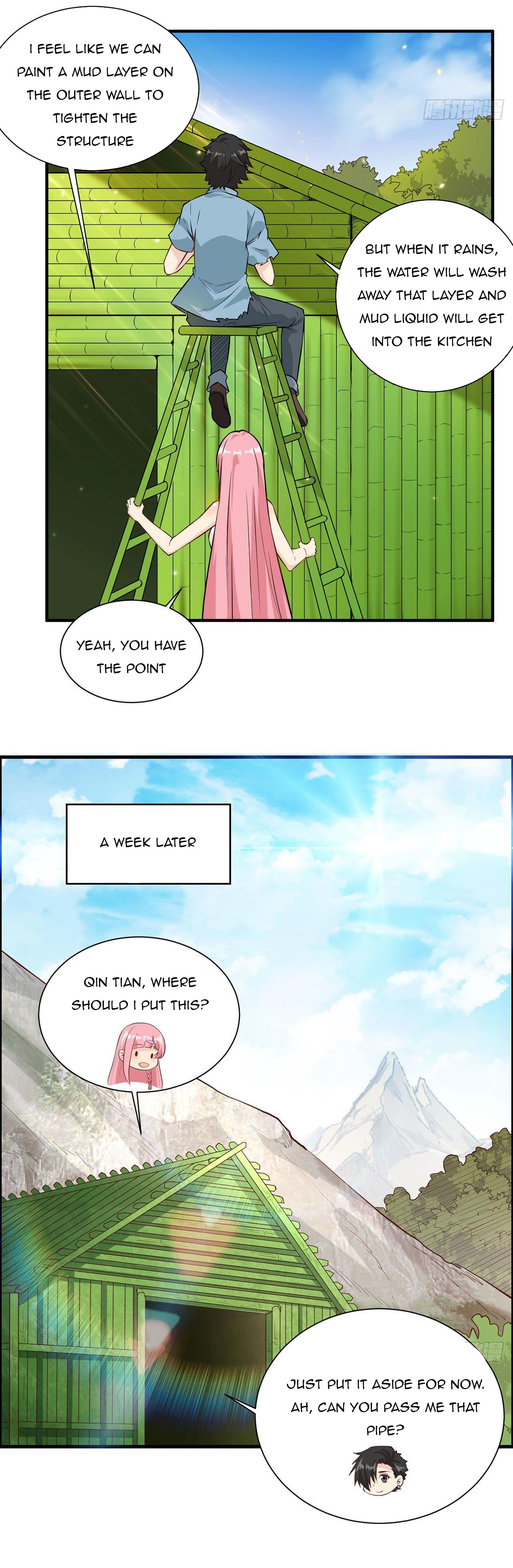 Survive on a deserted island with beautiful girls chapter 37 - page 14