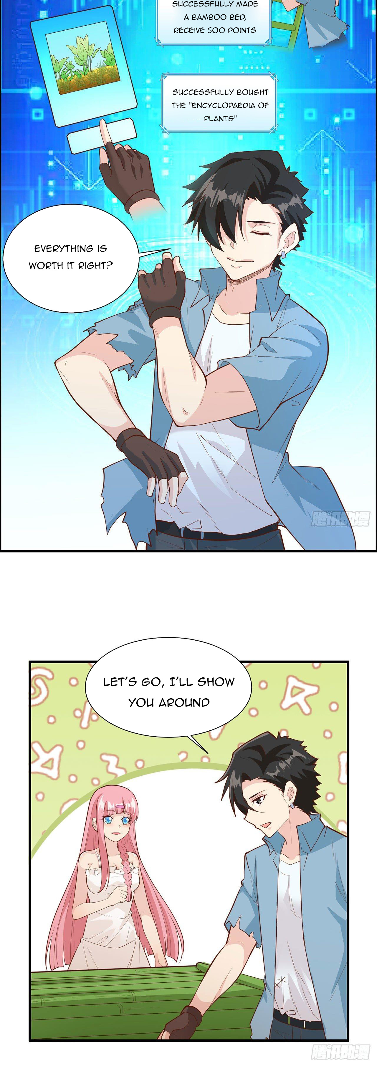 Survive on a deserted island with beautiful girls chapter 37 - page 16