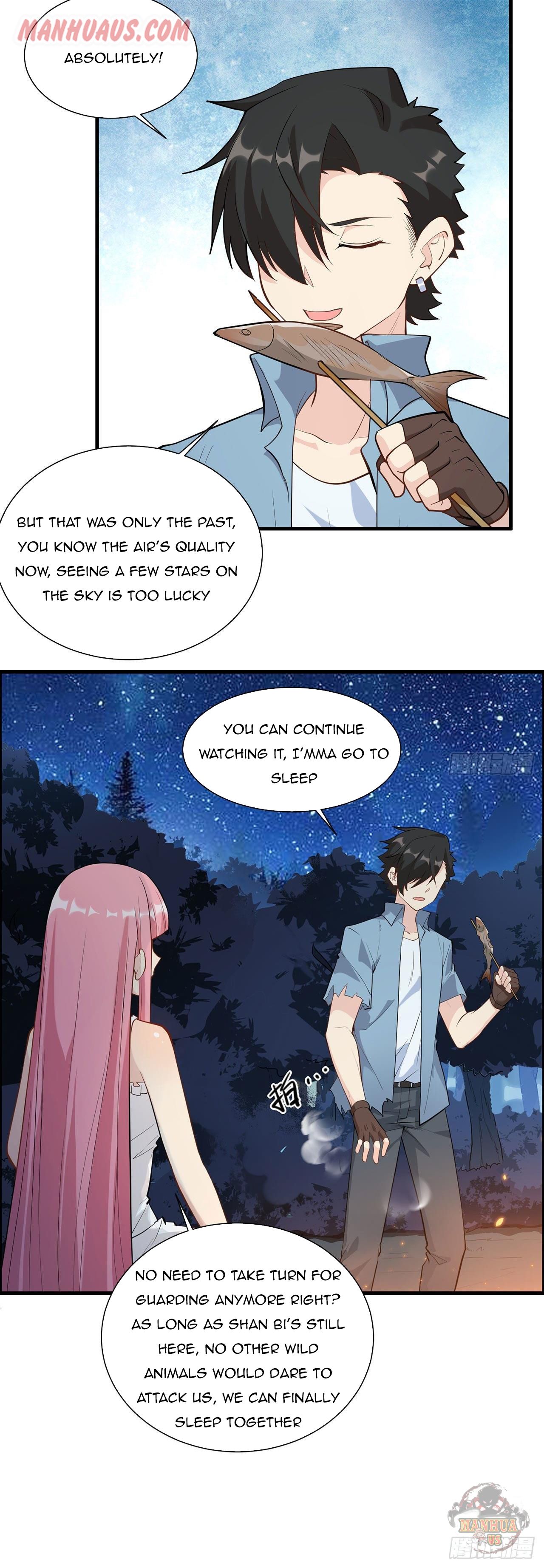 Survive on a deserted island with beautiful girls chapter 37 - page 4