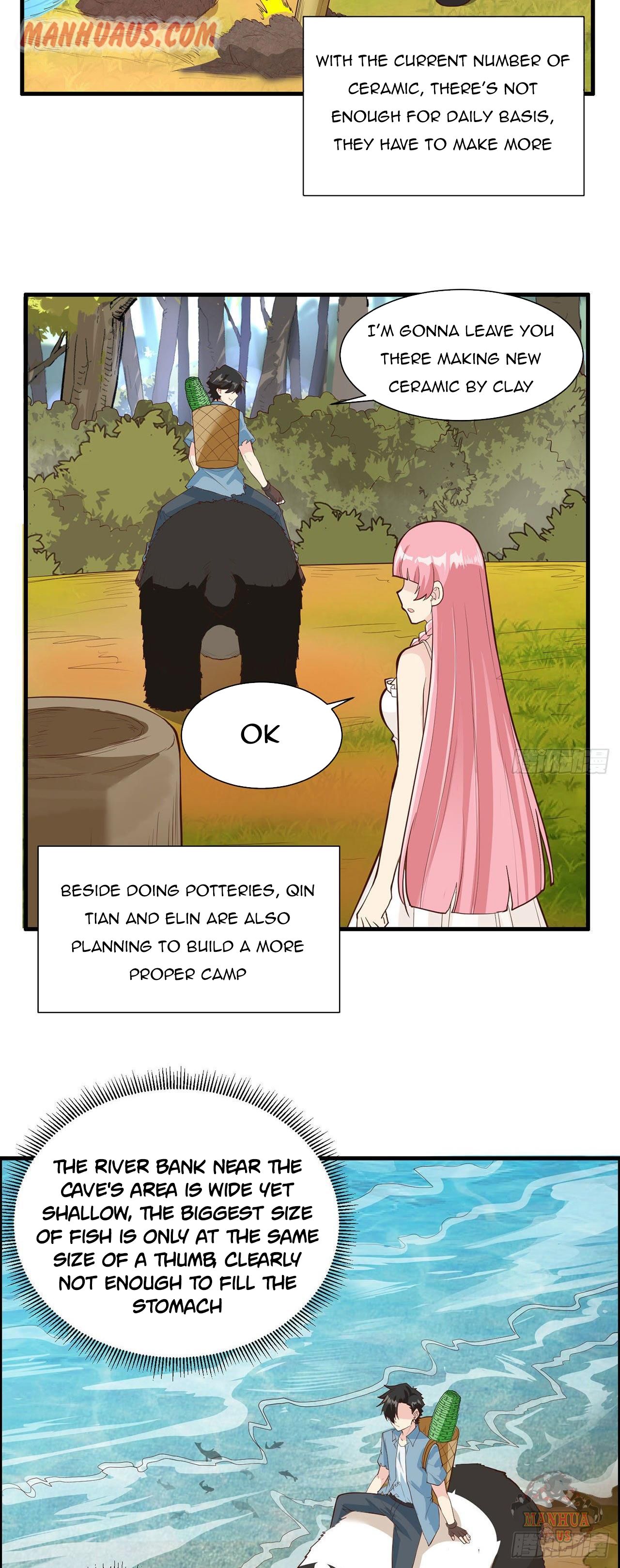 Survive on a deserted island with beautiful girls chapter 37 - page 9