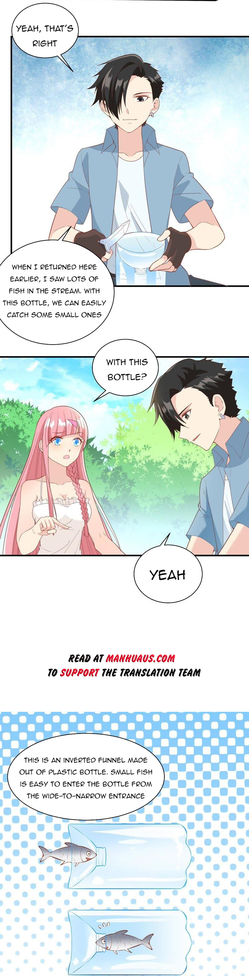 Survive on a deserted island with beautiful girls chapter 8 - page 12