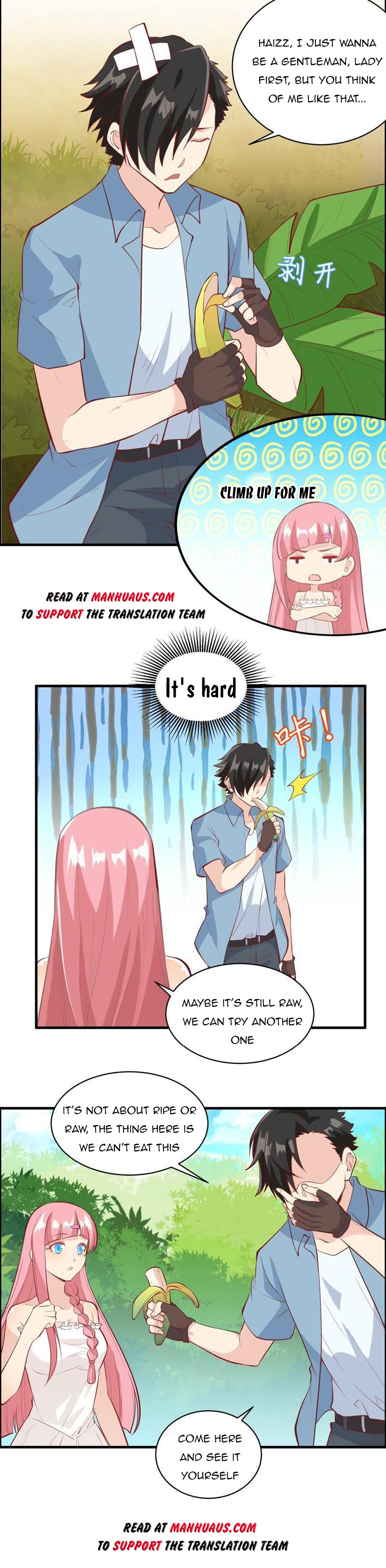 Survive on a deserted island with beautiful girls chapter 8 - page 6