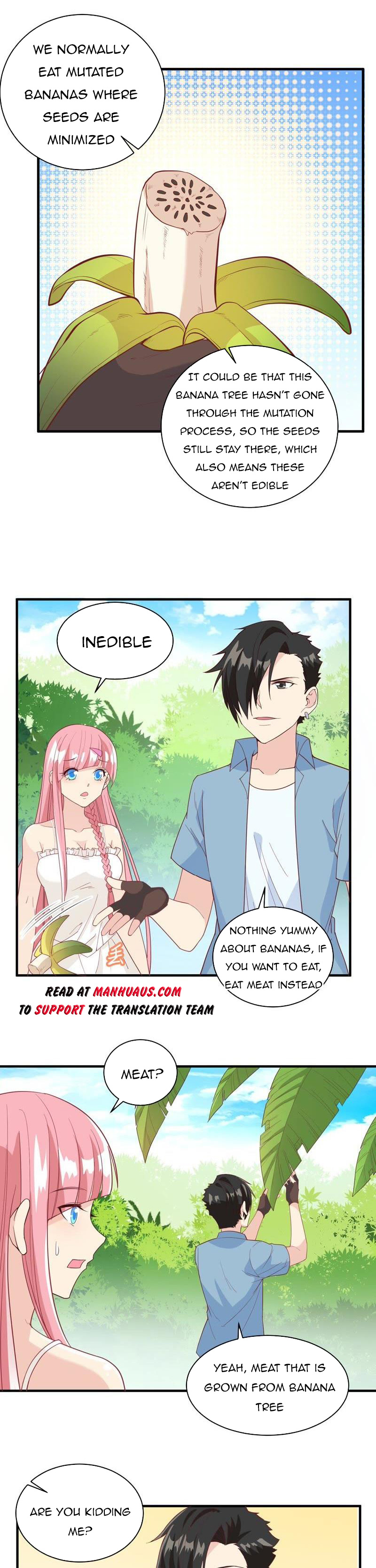 Survive on a deserted island with beautiful girls chapter 8 - page 7