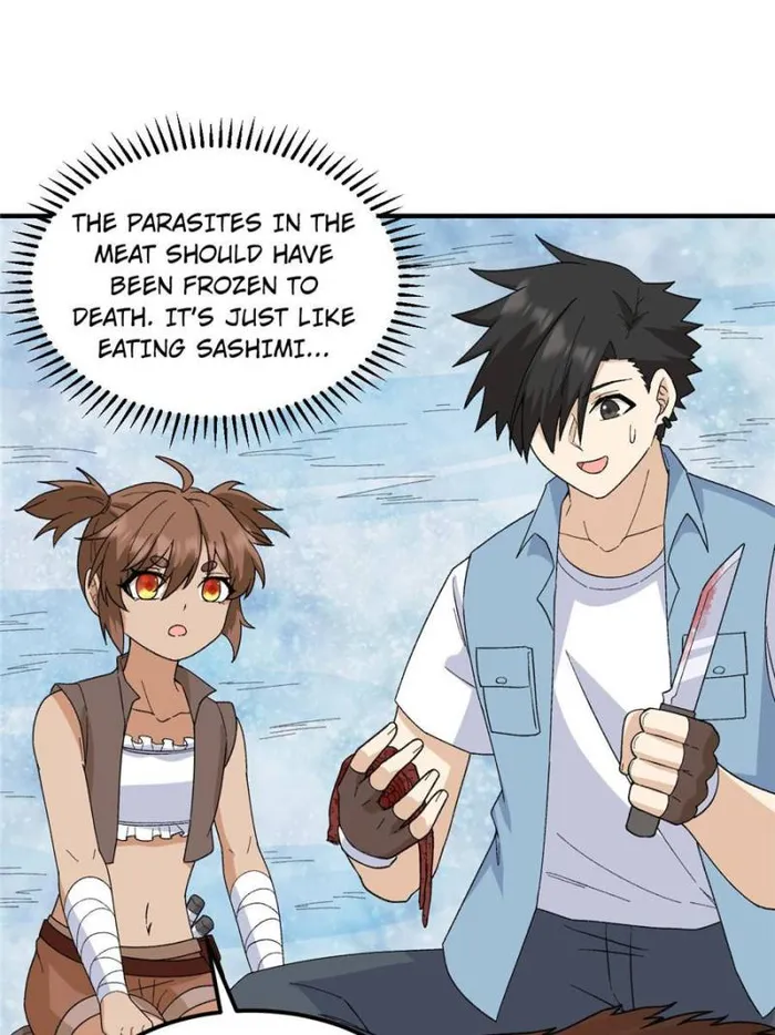 Survive on a deserted island with beautiful girls Chapter 216 - page 14