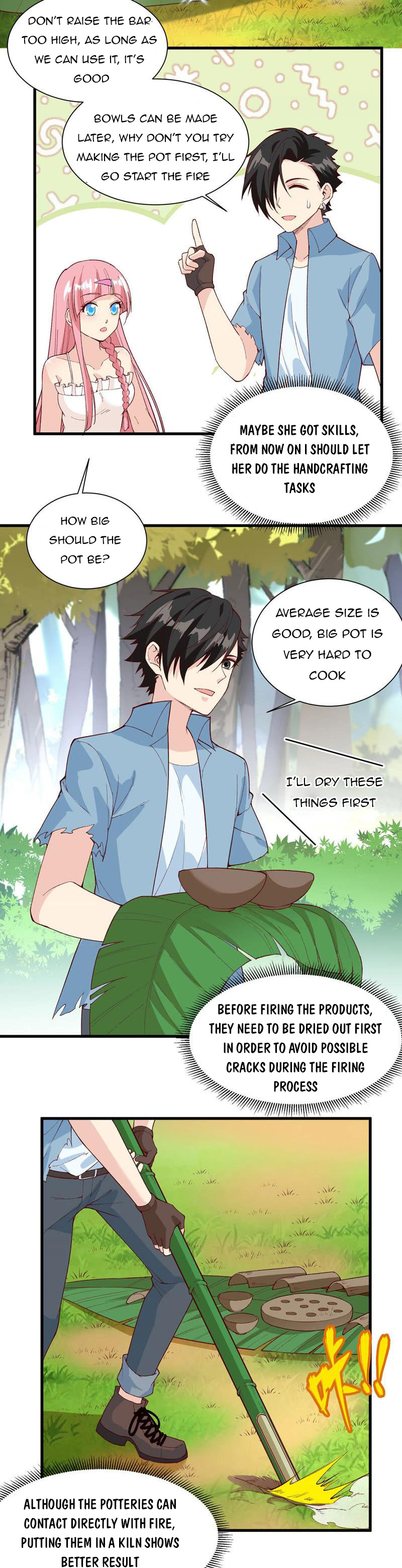Survive on a deserted island with beautiful girls chapter 22 - page 10