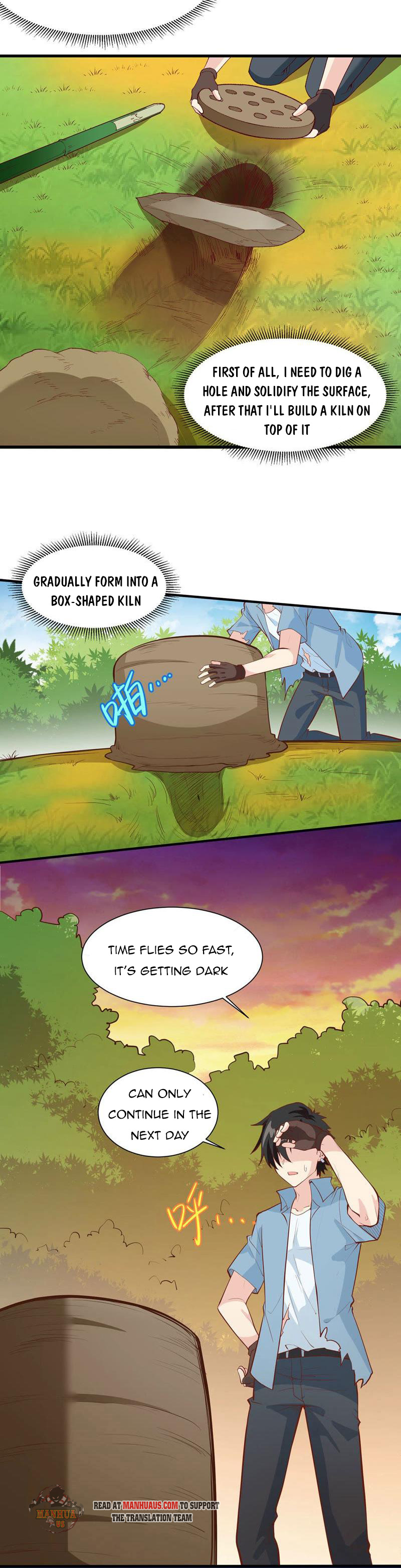 Survive on a deserted island with beautiful girls chapter 22 - page 11