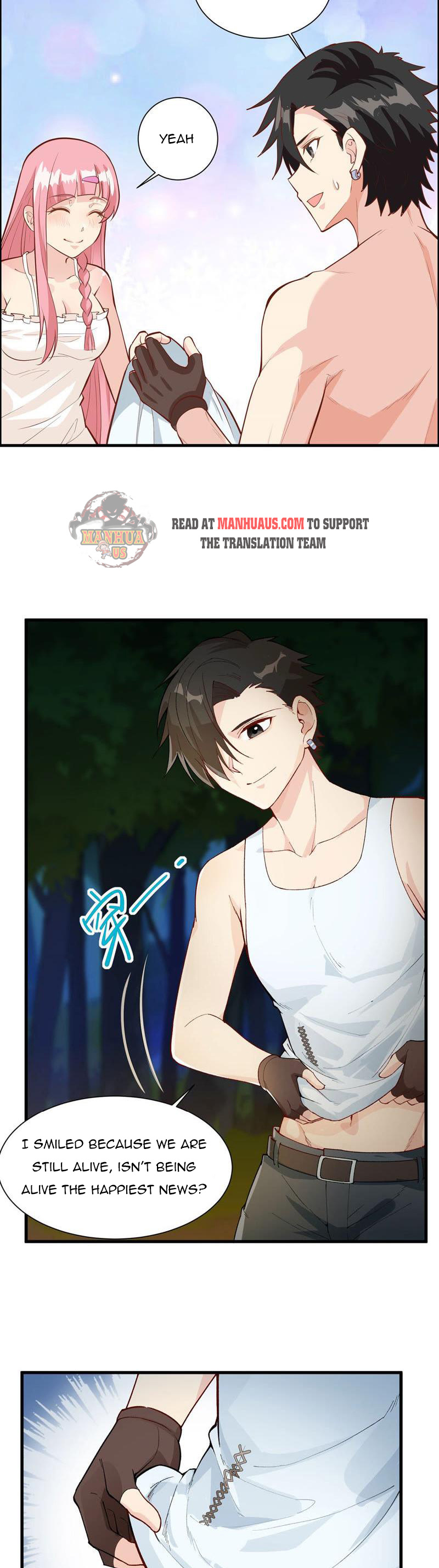 Survive on a deserted island with beautiful girls chapter 22 - page 13