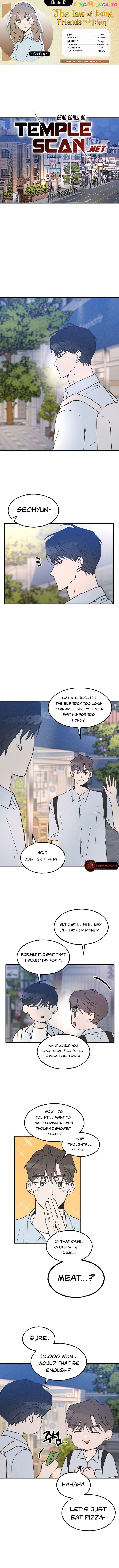 The Law Of Being Friends With A Male Chapter 12 - page 1