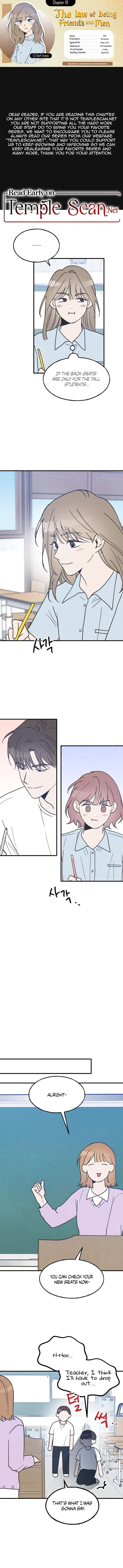 The Law Of Being Friends With A Male Chapter 19 - page 1
