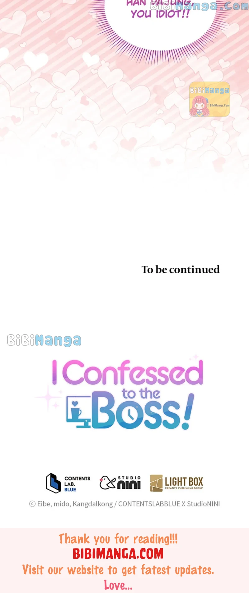 I Confessed to the Boss! Chapter 53 - page 60