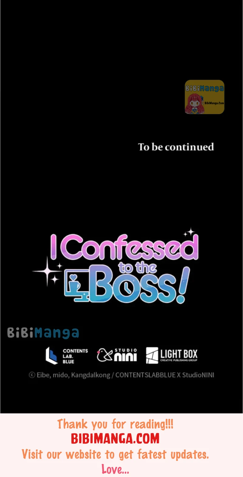 I Confessed to the Boss! Chapter 60 - page 69