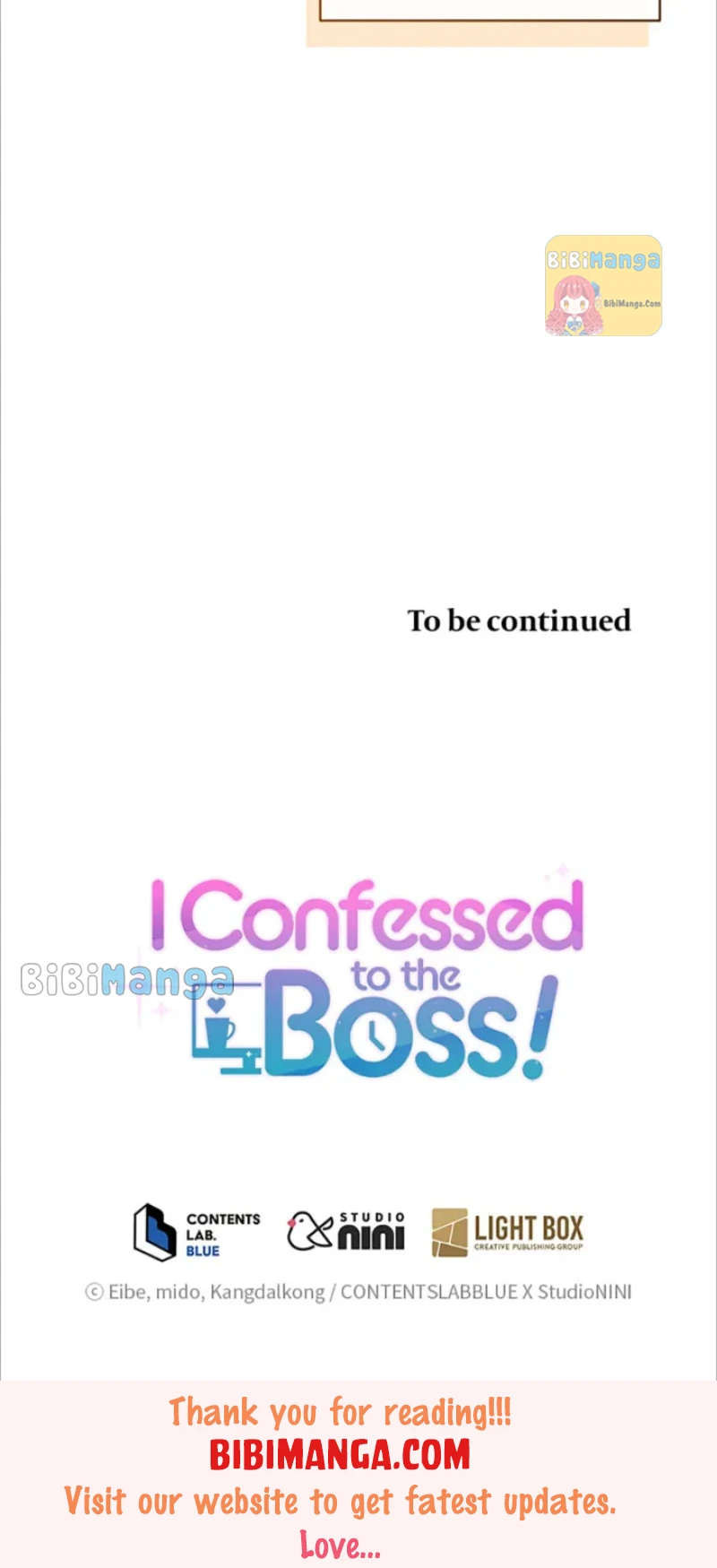 I Confessed to the Boss! Chapter 63 - page 71