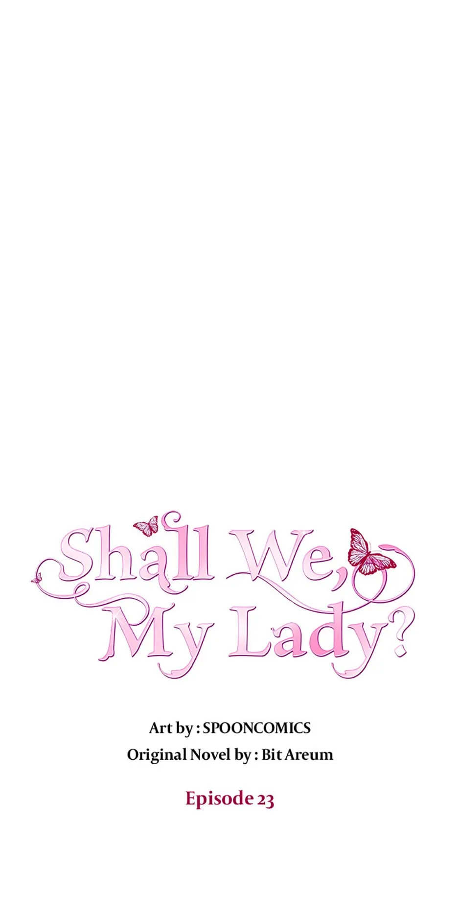 Shall We, My Lady? Chapter 23 - page 17