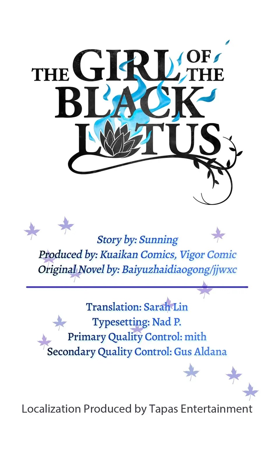 The Girl of the Black Lotus chapter 94 - page 1