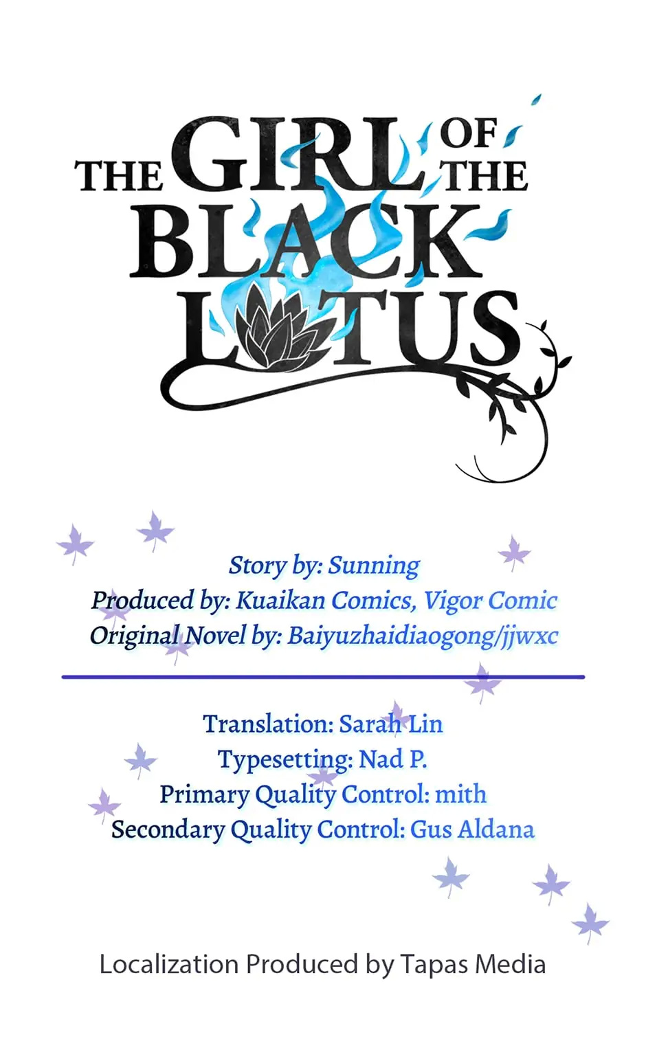 The Girl of the Black Lotus chapter 84 - page 1