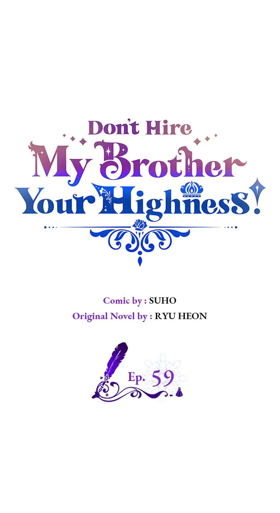 I’m Worried that My Brother is Too Gentle Chapter 59 - page 1