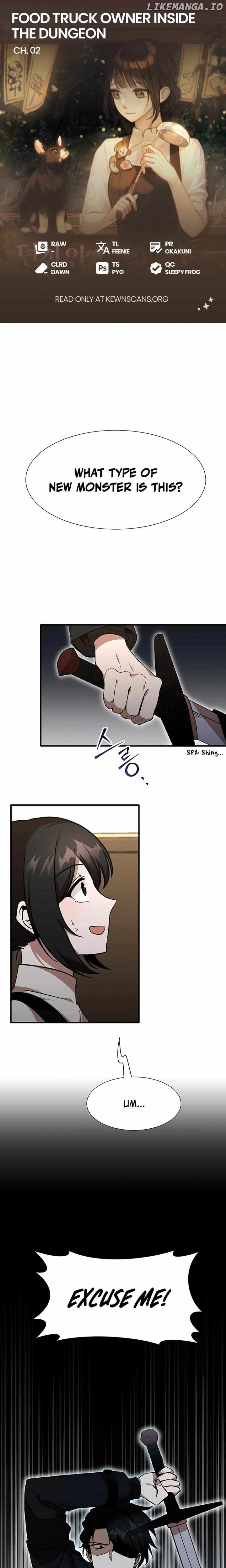Food Truck Owner Inside the Dungeon Chapter 2 - page 1
