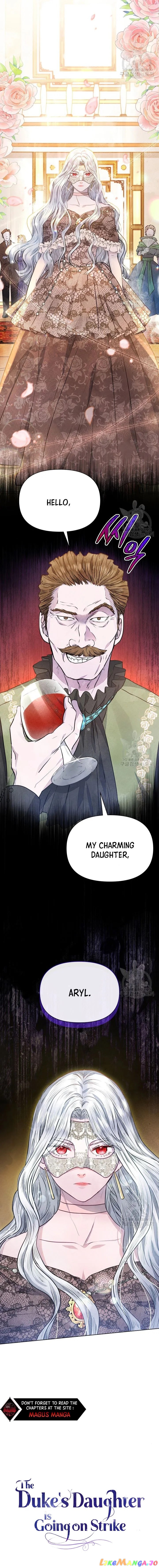 The Duke’s Daughter is Going on Strike Chapter 7 - page 4