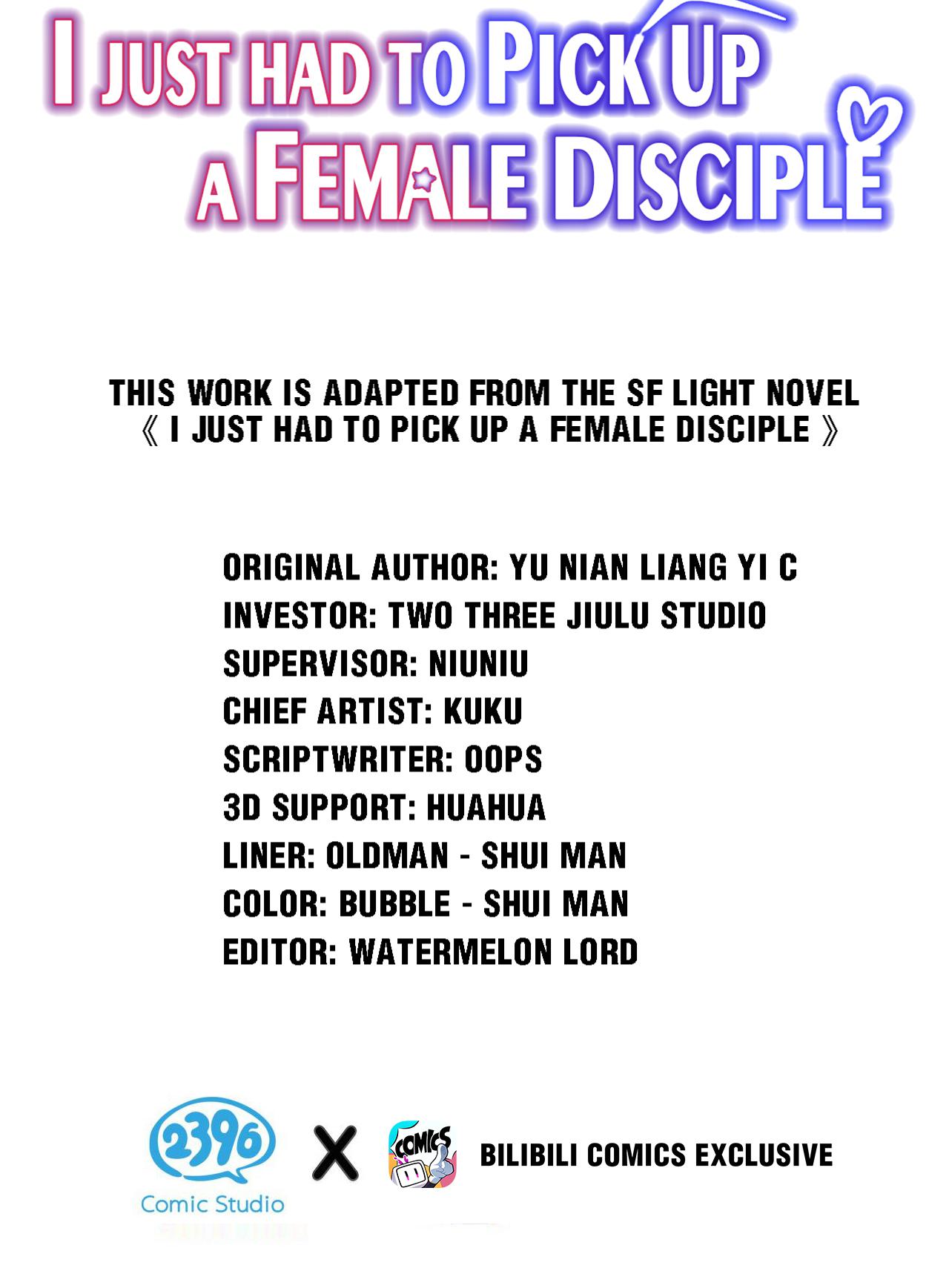 I Just Had To Pick Up A Female Disciple Chapter 27 - page 2