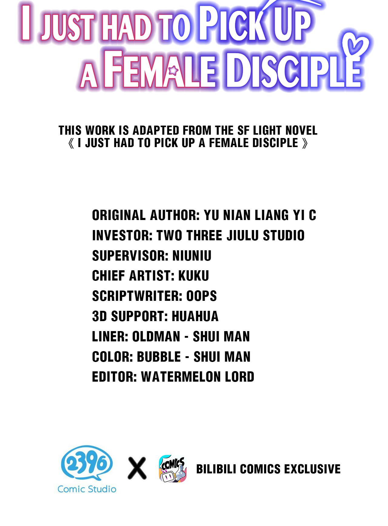 I Just Had To Pick Up A Female Disciple Chapter 28 - page 2