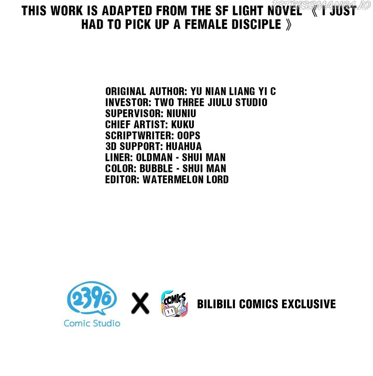 I Just Had To Pick Up A Female Disciple Chapter 1.1 - page 2