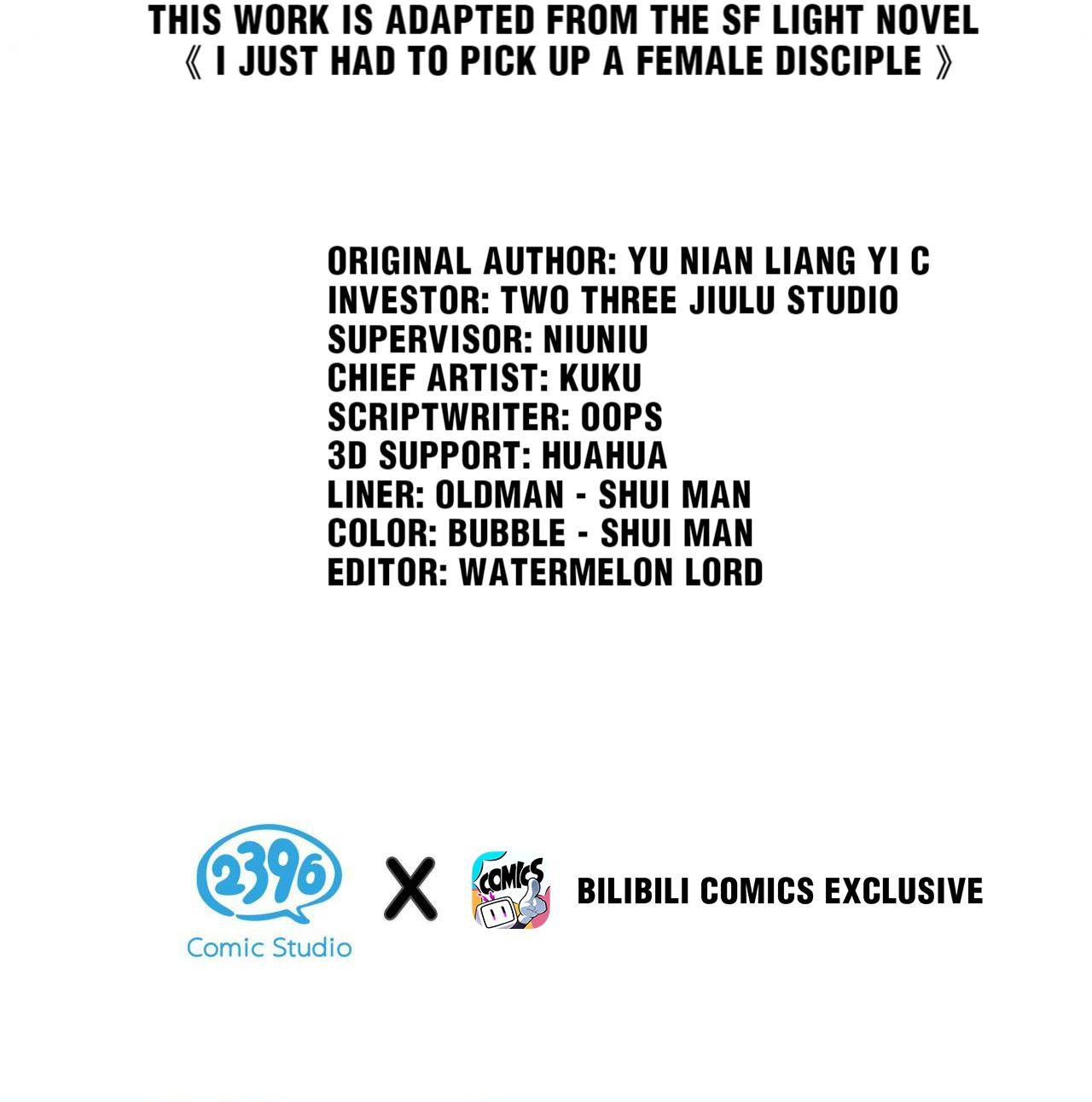 I Just Had To Pick Up A Female Disciple Chapter 15 - page 7