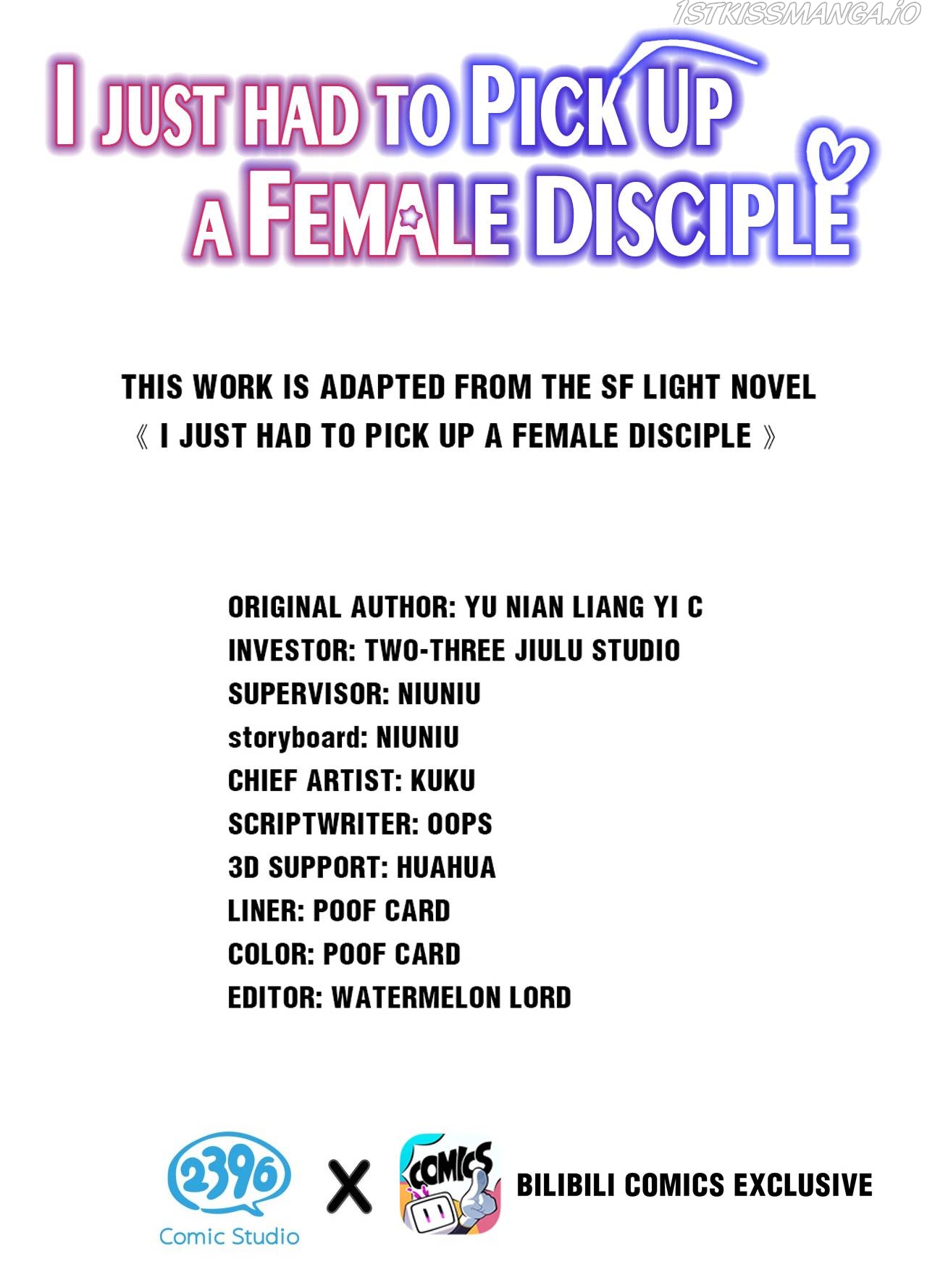 I Just Had To Pick Up A Female Disciple Chapter 45 - page 2
