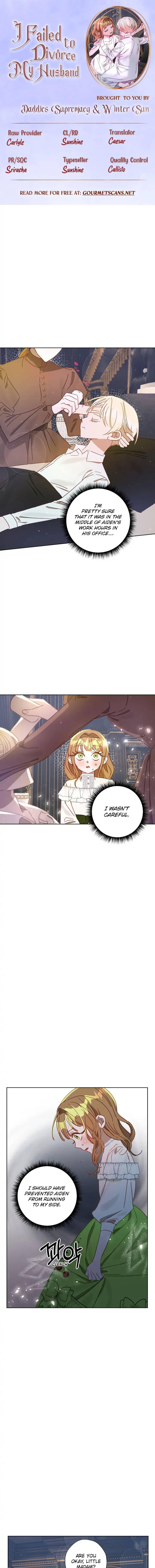I Failed to Divorce My Husband Chapter 26 - page 1