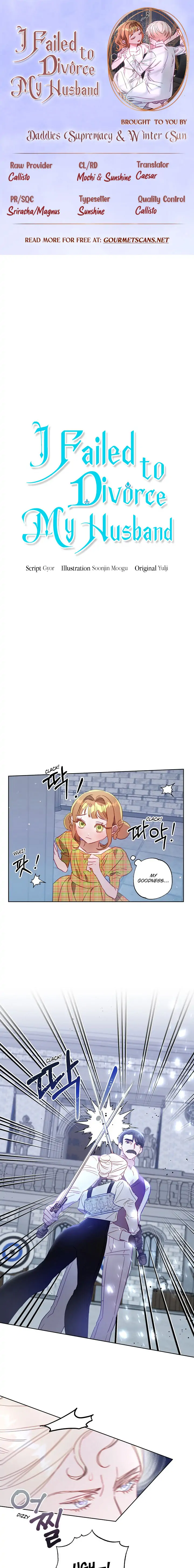 I Failed to Divorce My Husband Chapter 20 - page 1