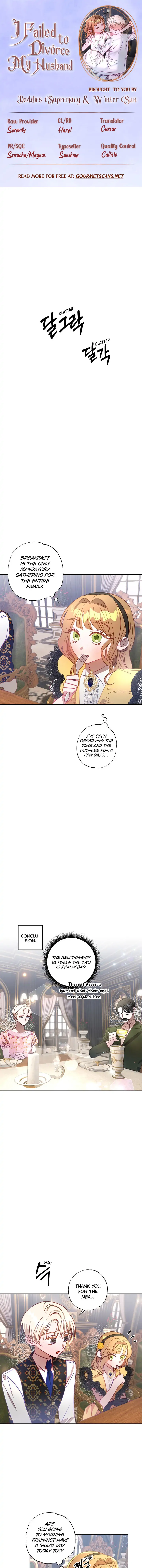 I Failed to Divorce My Husband Chapter 16 - page 1