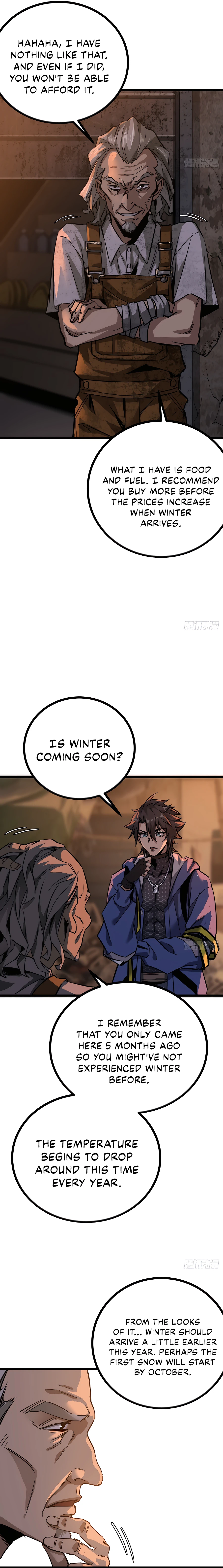 THIS GAME IS TOO REALISTIC Chapter 4 - page 8