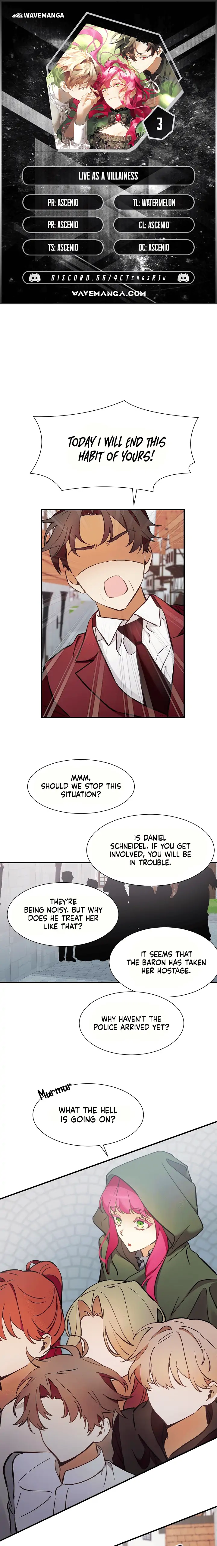 Live as a Villainess Chapter 3 - page 1