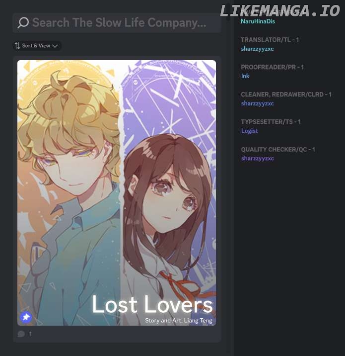 Lost Lovers Chapter 24 - page 1