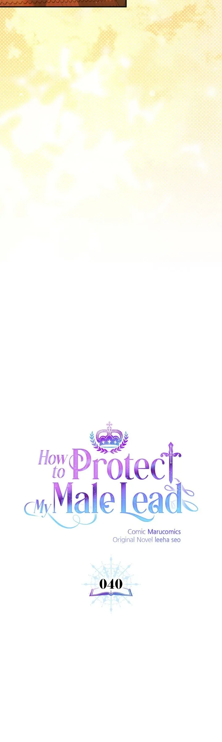 How to Protect My Male Lead Chapter 40 - page 16