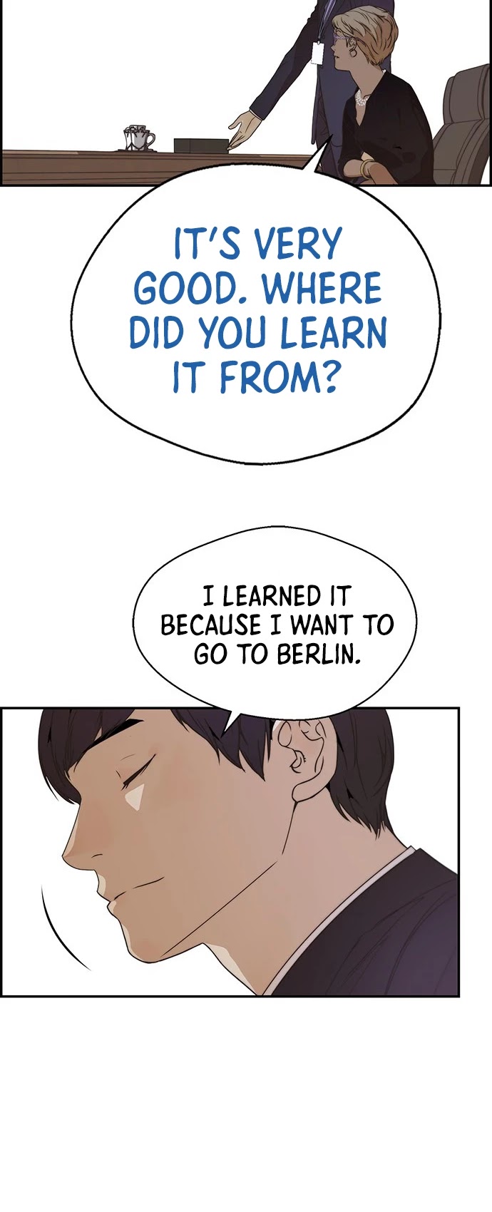 Real Man chapter 54 - page 38