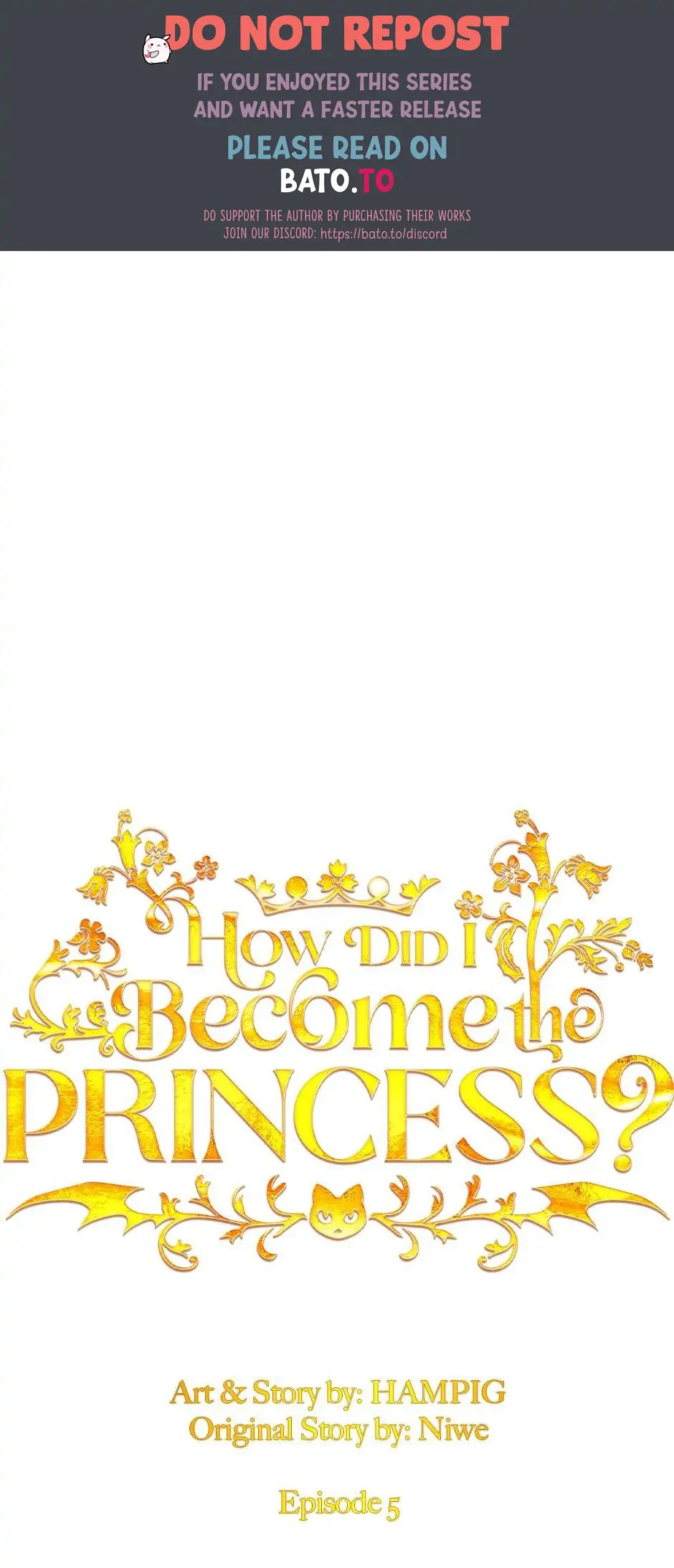 How Did I Become the Princess? Chapter 5 - page 1