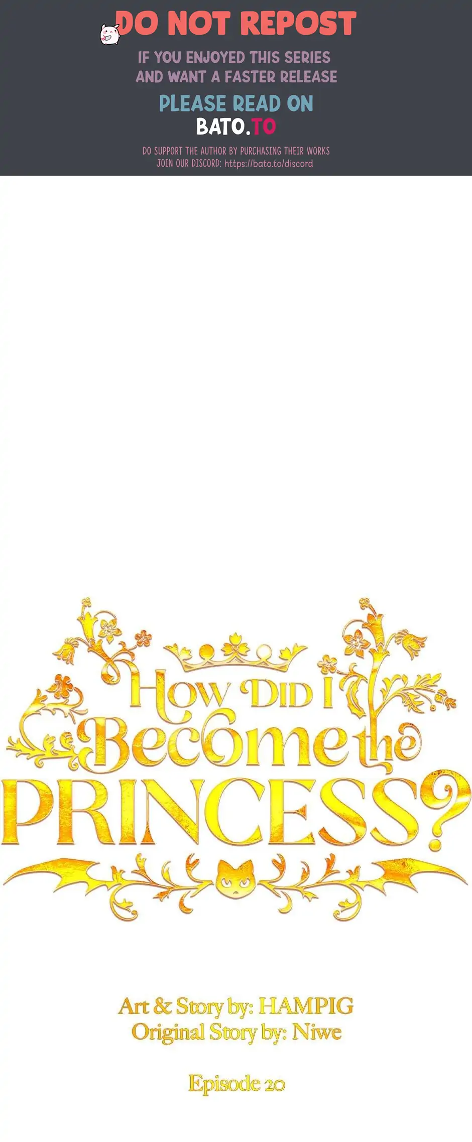 How Did I Become the Princess? Chapter 20 - page 1