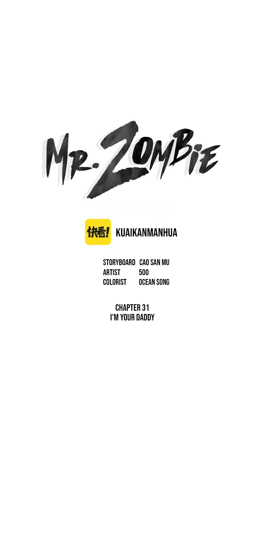 Mr. Zombie Chapter 31 - page 1