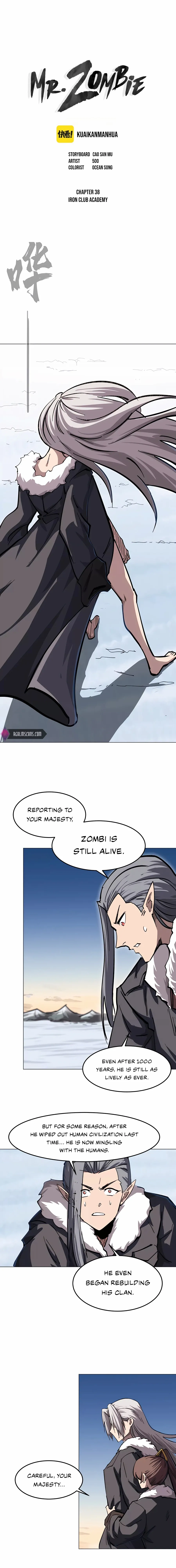 Mr. Zombie Chapter 38 - page 1