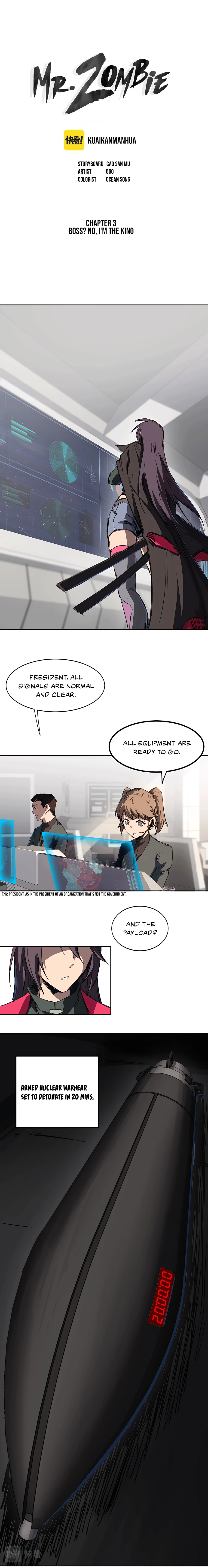 Mr. Zombie Chapter 3 - page 2