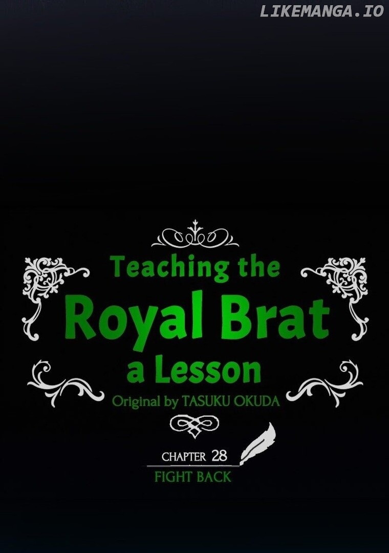 Teaching the Royal Brat a Lesson Chapter 28 - page 23