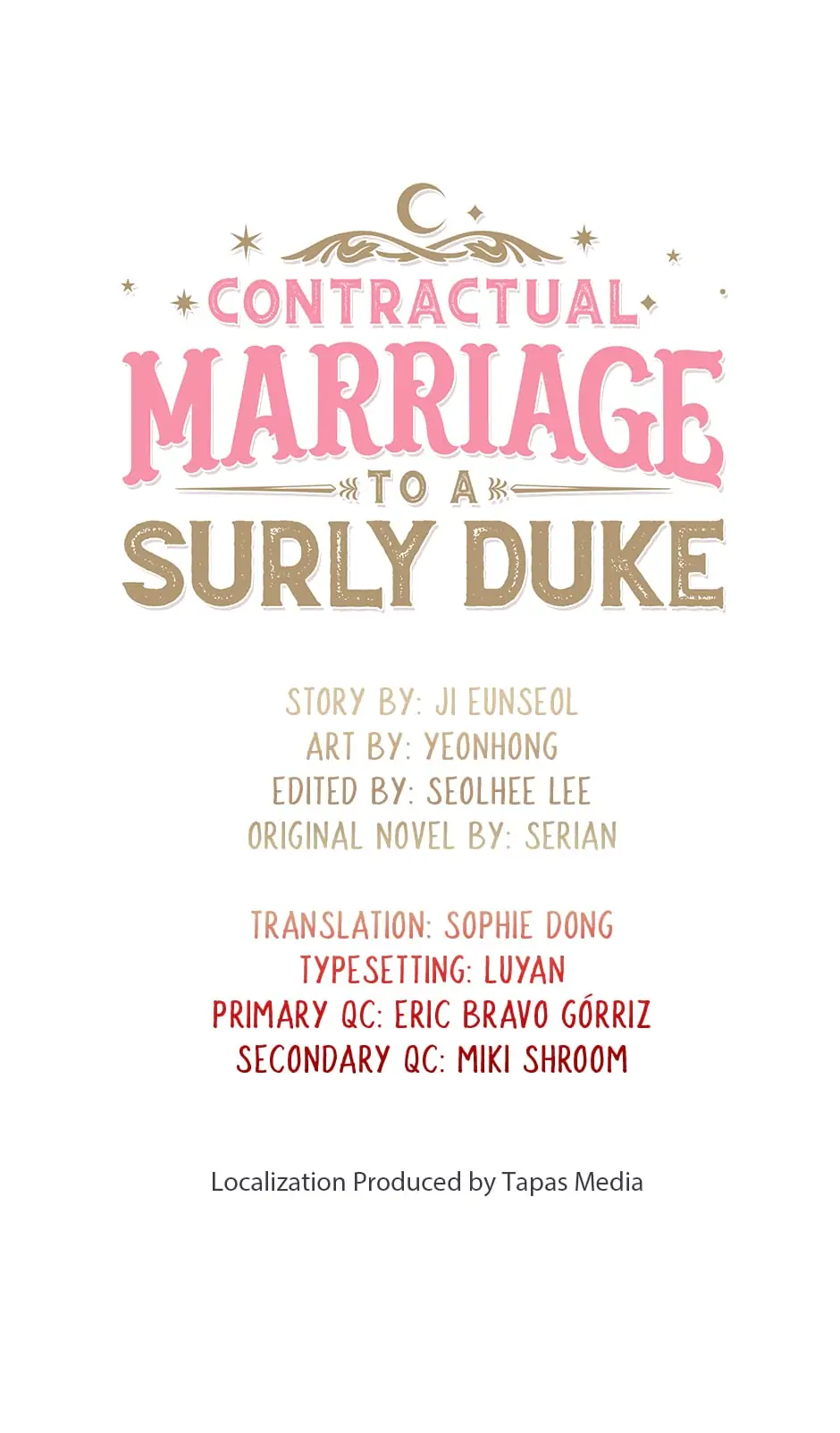 Contractual Marriage to a Surly Duke Chapter 59 - page 1