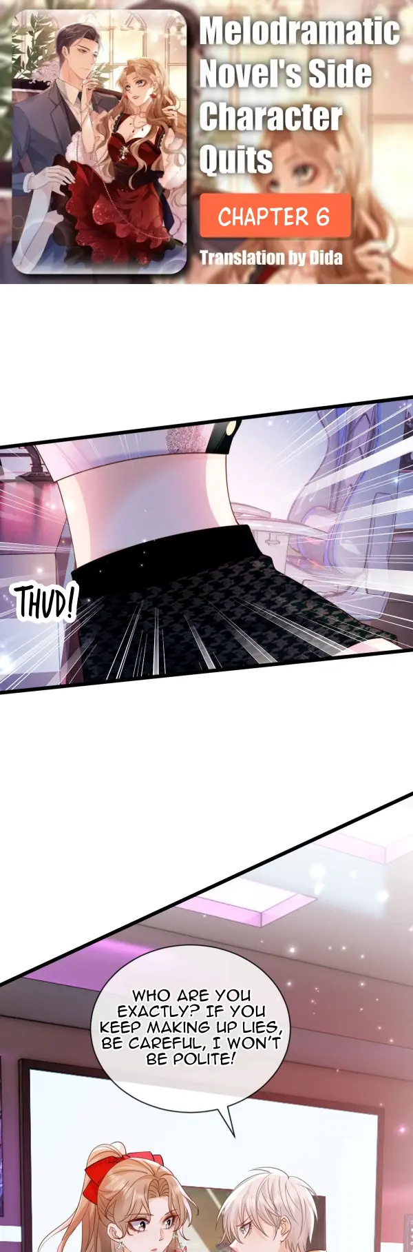 Melodramatic Novel's Side Character Quits chapter 6 - page 1