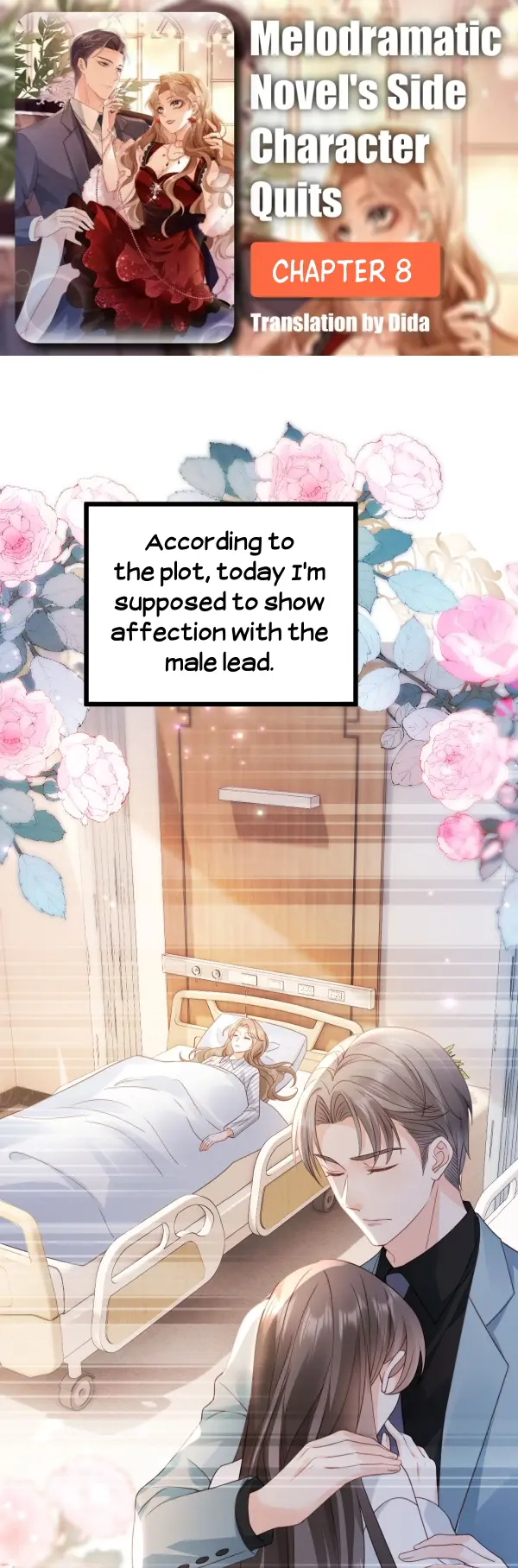 Melodramatic Novel's Side Character Quits chapter 8 - page 1