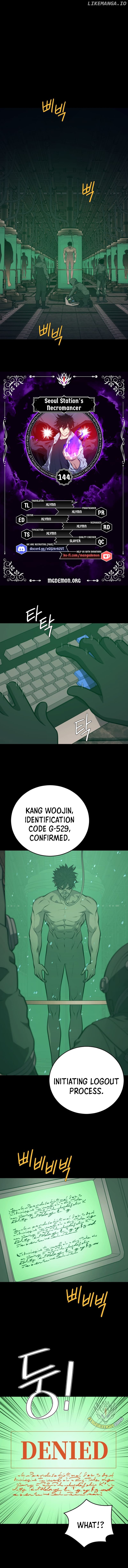 Seoul Station’s Necromancer Chapter 144 - page 1